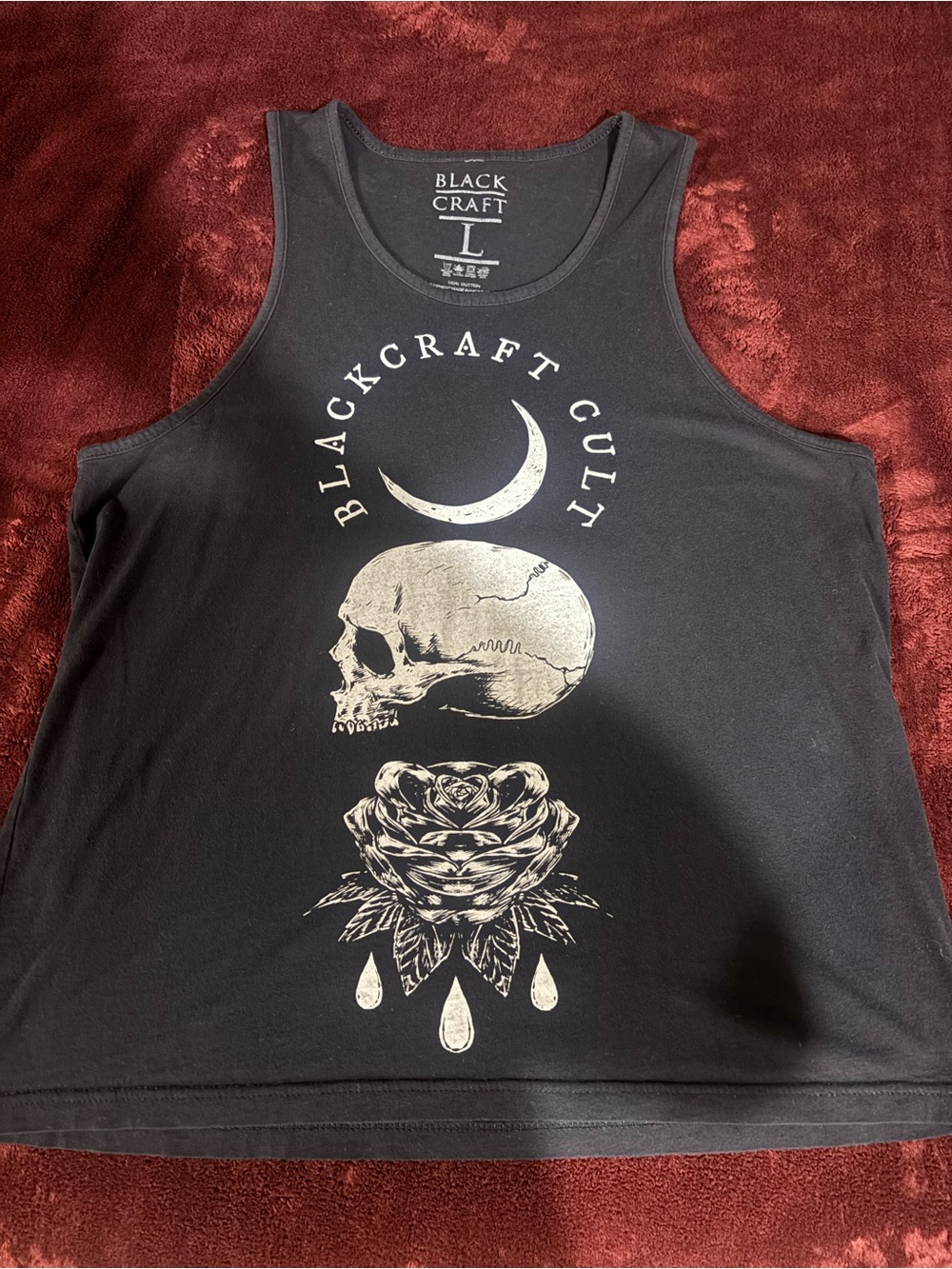 Blackcraft cult tank top size large